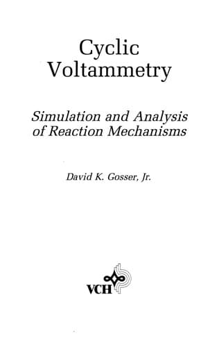 Cover image for Cyclic voltammetry