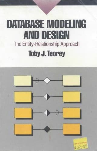 Cover image for Database modeling and design