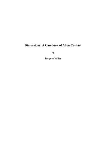 Cover image for Dimensions