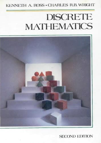 Cover image for Discrete mathematics