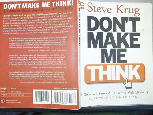 Cover image for Don't make me think!