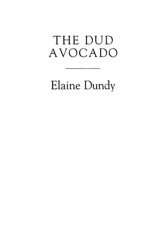 Cover image for The dud avocado