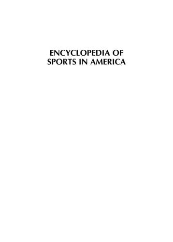 Encyclopedia of sports in America, two volumes