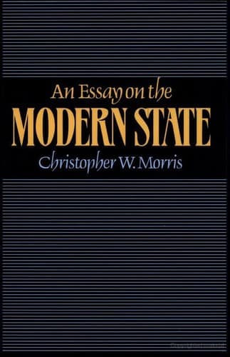 Cover image for An essay on the modern state