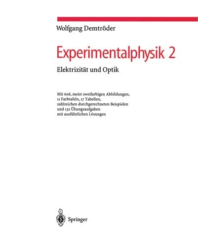 Cover image for Experimentalphysik 2