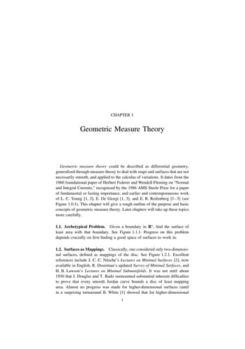 Cover image for Geometric measure theory