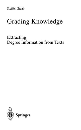 Cover image for Grading knowledge