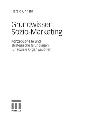 Grundwissen Sozio-marketing
