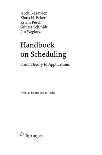 Cover image for Handbook on scheduling