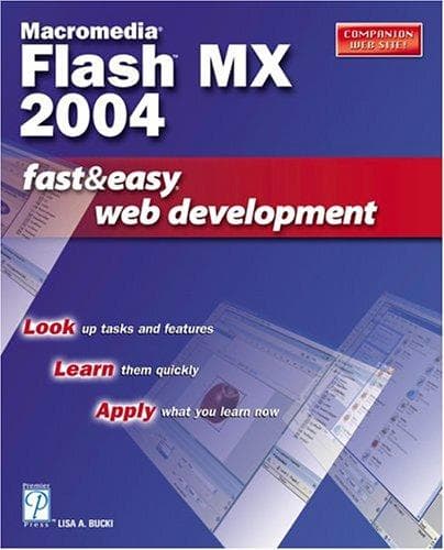 Cover image for Macromedia Flash MX 2004 Fast & Easy Web Development