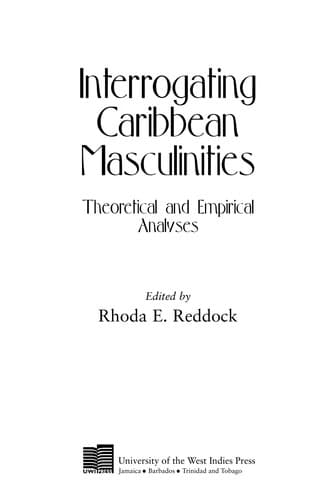 Cover image for Interrogating Caribbean masculinities