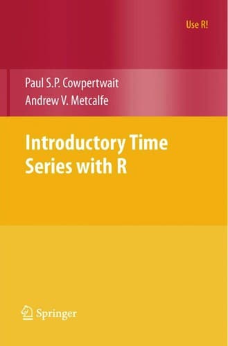 Cover image for Introductory time series with R