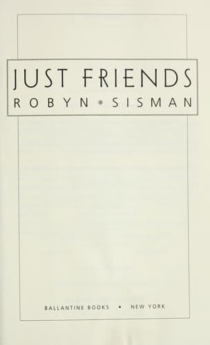 Cover image for Just friends