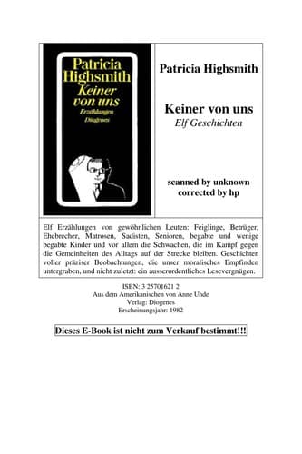 Cover image for Keiner von uns