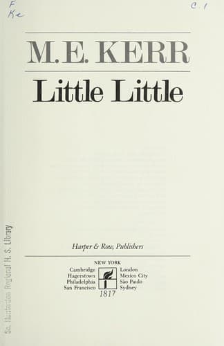 Cover image for Little Little