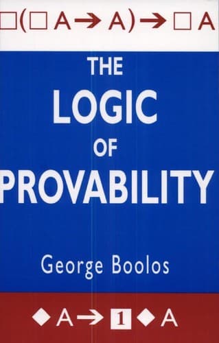Cover image for The Logic of provability
