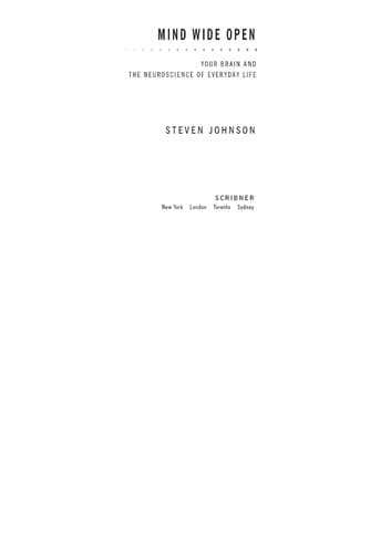 Cover image for Mind wide open