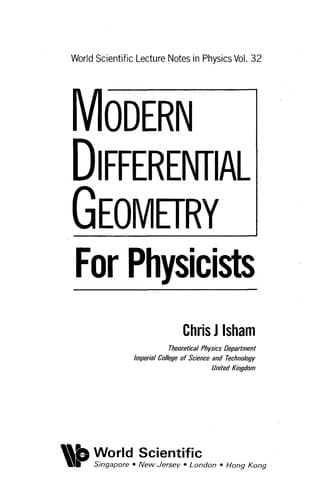 Cover image for Modern differential geometry for physicists