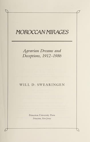 Cover image for Moroccan mirages