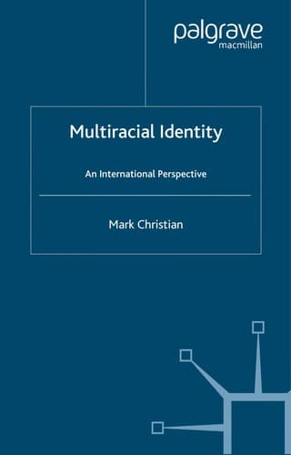 Cover image for Multiracial identity