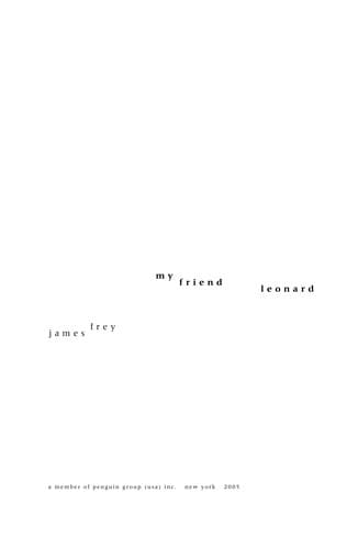 Cover image for My friend Leonard