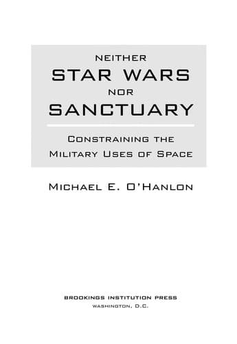 Cover image for Neither Star Wars nor sanctuary