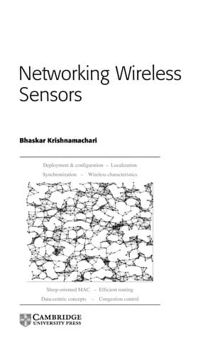 Cover image for Networking wireless sensors