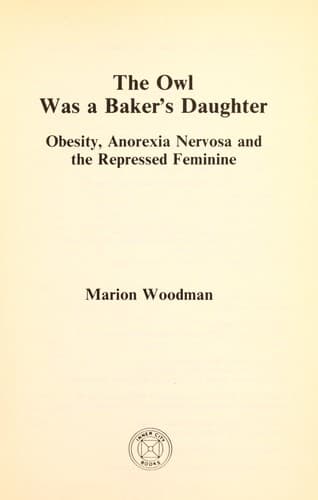 Cover image for The owl was a baker's daughter