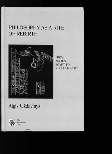 Philosophy as a Rite of Rebirth