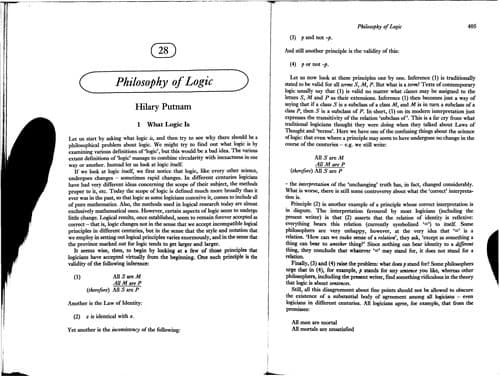 Cover image for Philosophy of logic