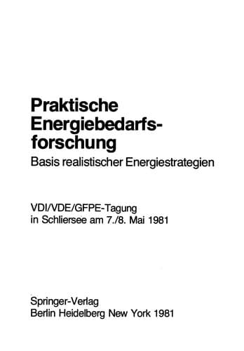 Praktische Energiebedarfsforschung