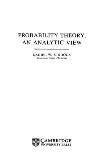 Cover image for Probability theory