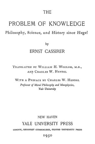 Cover image for The problem of knowledge