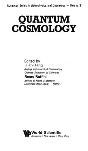 Cover image for Quantum cosmology