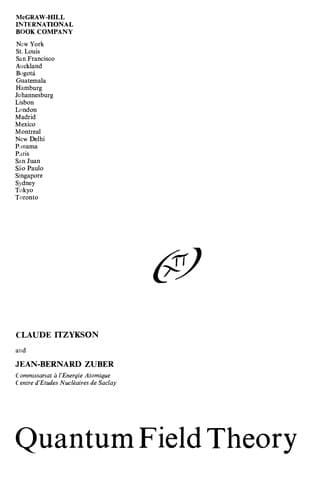 Cover image for Quantum field theory