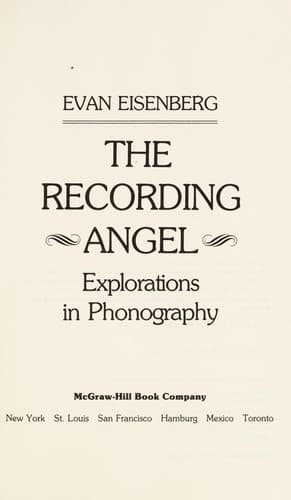 Cover image for The recording angel