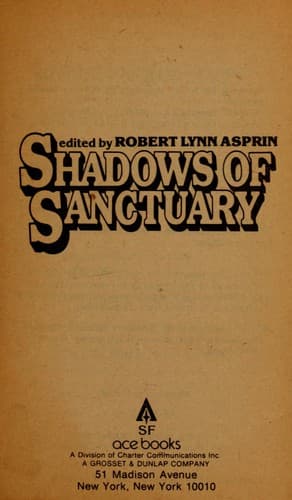 Cover image for Shadows of sanctuary