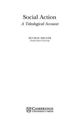 Cover image for Social Action