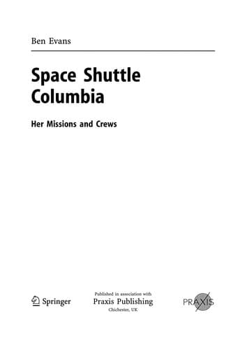 Cover image for Space shuttle Columbia