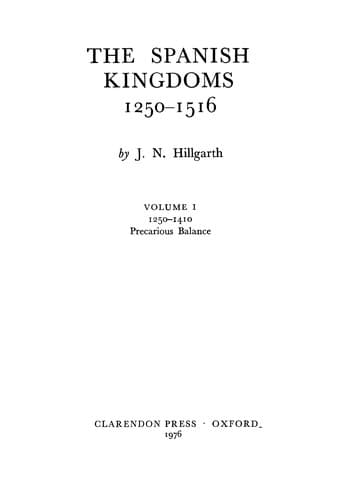 Cover image for The Spanish kingdoms, 1250-1516
