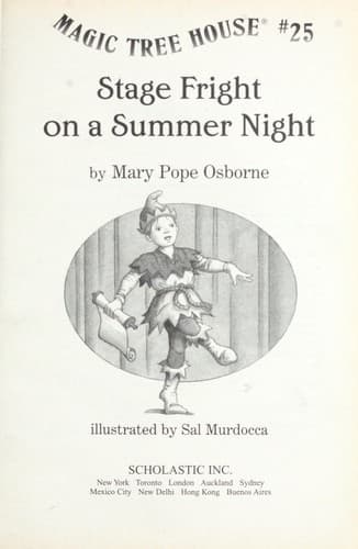Cover image for Stage fright on a summer night