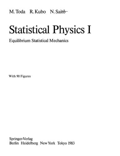 Cover image for Statistical physics