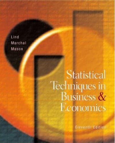 Cover image for Statistical techniques in business & economics
