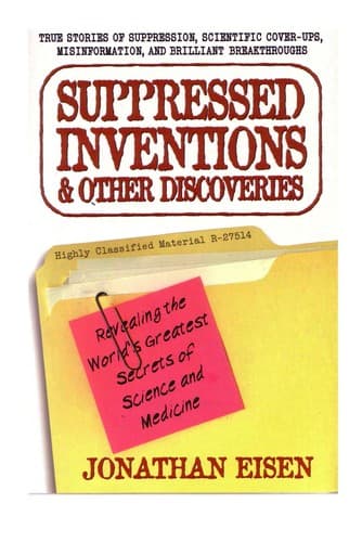 Cover image for Suppressed inventions and other discoveries
