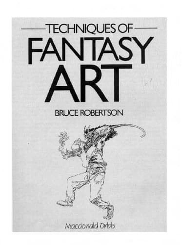 Cover image for TECHNIQUES OF FANTASY ART.