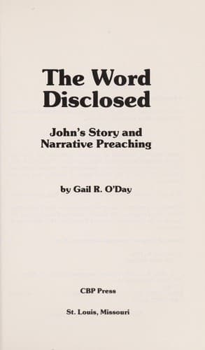 Cover image for The Word disclosed