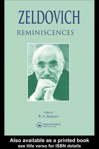 Cover image for Zeldovich