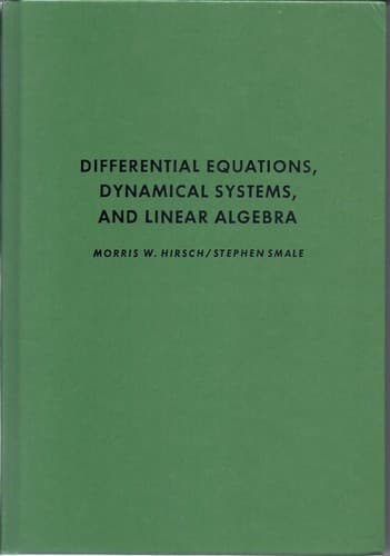 Cover image for Differential Equations, Dynamical Systems, and Linear Algebra