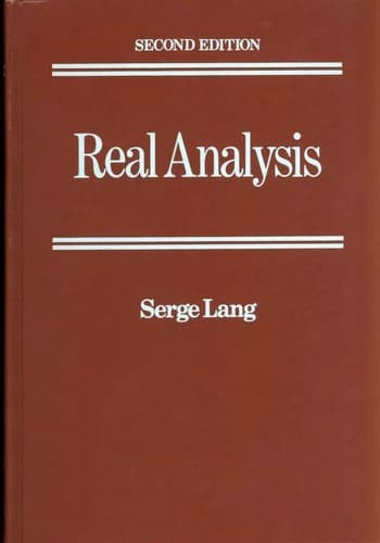 Cover image for Real Analysis