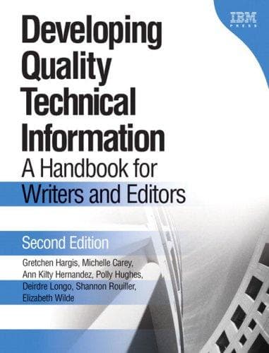 Cover image for Developing Quality Technical Information